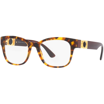 Versace Men's Eyeglasses - Havana Square Full-Rim Frame | VERSACE 0VE3314 5119 ,