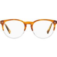 Versace Men's Eyeglasses - Striped Havana Crystal Cat Eye Frame | VERSACE 3257A 5266 ,