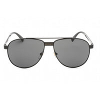 Versace Men's Sunglasses - Full Rim Black Metal Aviator Shape Frame | VE2209 100987 ,