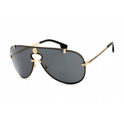 Versace Men's Sunglasses - Full Rim Gold Metal Aviator Shape Frame | VE2243 100287 ,