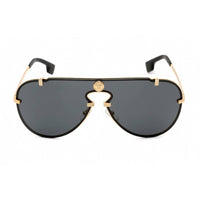 Versace Men's Sunglasses - Full Rim Gold Metal Aviator Shape Frame | VE2243 100287 ,
