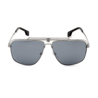 Versace Men's Sunglasses - Gunmetal Frame Light Grey Mirrored Lens | VE2242 10016G ,