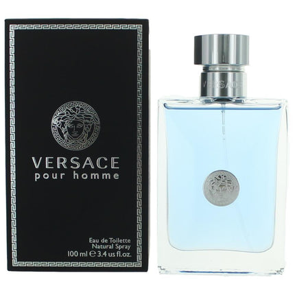 Versace Pour Homme by Versace, 3.4 oz Eau De Toilette Spray for Men ,