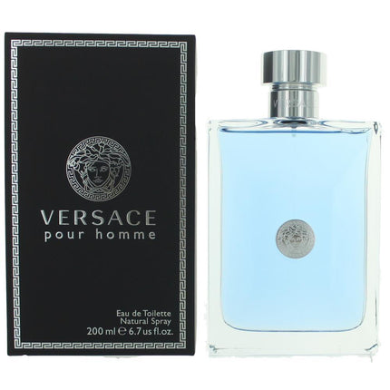 Versace Pour Homme by Versace, 6.7 oz Eau De Toilette Spray for Men ,