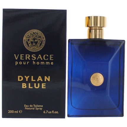 Versace Pour Homme Dylan Blue by Versace, 6.7 oz Eau De Toilette Spray for Men ,