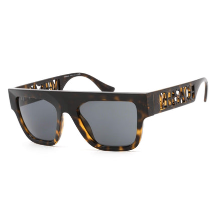Versace Unisex Sunglasses - Havana Plastic Square Full Rim Frame | VE4430U 108/87 ,