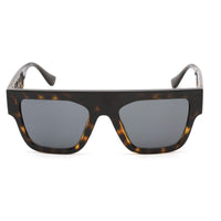 Versace Unisex Sunglasses - Havana Plastic Square Full Rim Frame | VE4430U 108/87 ,