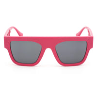 Versace Unisex Sunglasses - Pink Plastic Square Frame Grey Lens | VE4430U 536787 ,