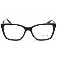 Versace Women's Eyeglasses - Black Acetate Rectangular Full Rim Frame | VE3192B GB1 ,