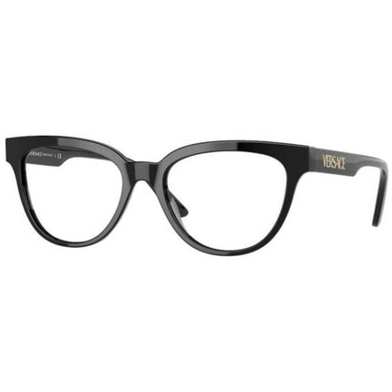 Versace Women's Eyeglasses - Black Square Full-Rim Frame | VERSACE 0VE3315 GB1 ,