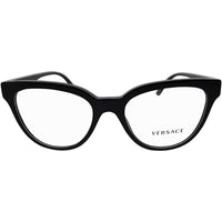 Versace Women's Eyeglasses - Black Square Full-Rim Frame | VERSACE 0VE3315 GB1 ,