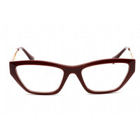 Versace Women's Eyeglasses - Bordeaux Plastic Cat Eye Shape Frame | 0VE3327U 5381 ,