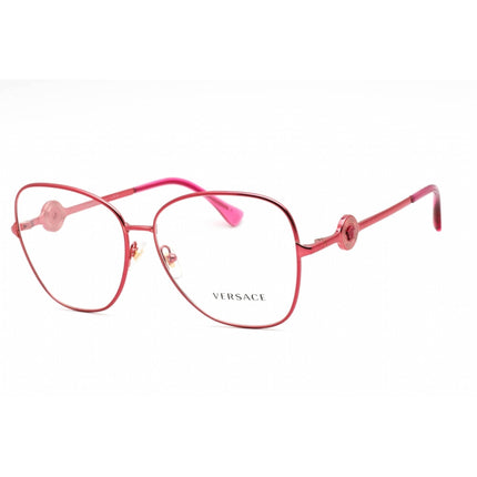 Versace Women's Eyeglasses - Butterfly Metallized Pink Metal Frame | 0VE1289 1500 ,