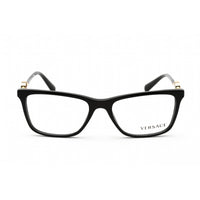 Versace Women's Eyeglasses - Clear Demo Lens Black Plastic Square Frame | 0VE3299B GB1 ,