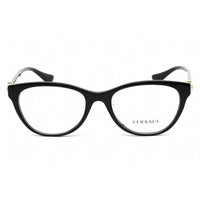 Versace Women's Eyeglasses - Clear Lens Black Plastic Cat Eye Frame | 0VE3330F GB1 ,