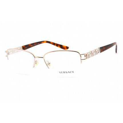 Versace Women's Eyeglasses - Clear Lens Bronze Metal Rectangular Frame | VE1220B 1052 ,