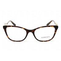 Versace Women's Eyeglasses - Clear Lens Cat Eye Havana Acetate Frame | VE3293 108 ,