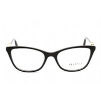 Versace Women's Eyeglasses - Clear Lens Cat Eye Shape Black Acetate Frame | VE3293 GB1 ,