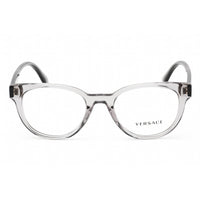 Versace Women's Eyeglasses - Clear Lens Grey Plastic Round Shape Frame | 0VE3317 593 ,