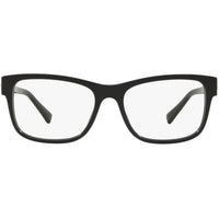 Versace Women's Eyeglasses - Full Rim Black Plastic Rectangular Frame | 0VE3266 GB1 ,