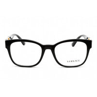 Versace Women's Eyeglasses - Full Rim Black Plastic Square Shape Frame | 0VE3314 GB1 ,