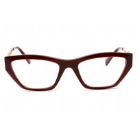 Versace Women's Eyeglasses - Full Rim Bordeaux Plastic/Metal Cat Eye | 0VE3327U 5381 ,
