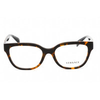 Versace Women's Eyeglasses - Full Rim Cat Eye Havana Plastic Frame | 0VE3338 5404 ,