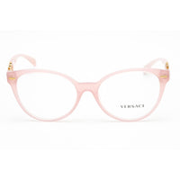 Versace Women's Eyeglasses - Full Rim Cat Eye Opal Pink Plastic Frame | 0VE3334 5402 ,