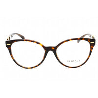 Versace Women's Eyeglasses - Full Rim Cat Eye Shape Havana Plastic Frame | 0VE3334 108 ,
