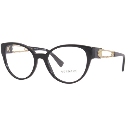 Versace Women's Eyeglasses - Full Rim Havana Plastic Cat Eye | VERSACE 0VE3307 108 ,