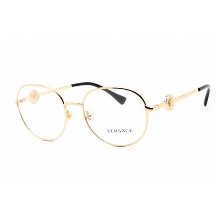 Versace Women's Eyeglasses - Full Rim Round Shape Gold Metal Frame | 0VE1288 1002 ,