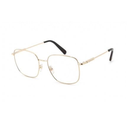 Versace Women's Eyeglasses - Gold Rectangular Shape Frame Clear Lens | 0VE1281 1002 ,