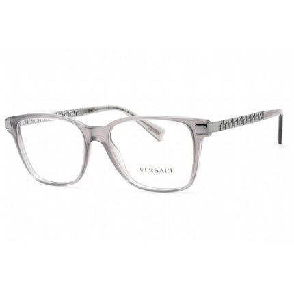 Versace Women's Eyeglasses - Grey Rectangular Frame Clear Demo Lens | 0VE3340U 5406 ,