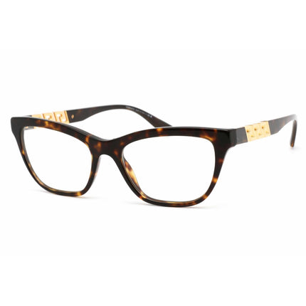 Versace Women's Eyeglasses - Havana Cat Eye Frame Clear Demo Lens, 52 mm | 0VE3318 108 ,