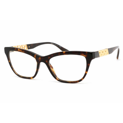 Versace Women's Eyeglasses - Havana Cat Eye Frame Clear Demo Lens, 54 mm | 0VE3318 108 ,