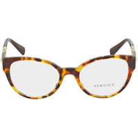 Versace Women's Eyeglasses - Havana Cat Eye Full-Rim Frame | VERSACE 0VE3307 5119 ,