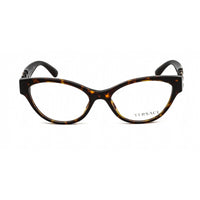 Versace Women's Eyeglasses - Havana Cat Eye Plastic Full-Rim Frame | 0VE3305 108 ,
