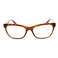 Versace Women's Eyeglasses - Havana Print Monogram Plastic Cat Eye | 0VE3318 5354 ,