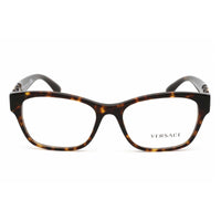 Versace Women's Eyeglasses - Havana Rectangular Plastic Full Rim Frame | 0VE3306 108 ,