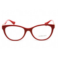 Versace Women's Eyeglasses - Parade Red Plastic Cat Eye Shape Frame | 0VE3330 5388 ,