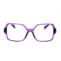 Versace Women's Eyeglasses - Transparent Violet Plastic Frame, 55 mm | 0VE3337 5408 ,