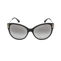 Versace Women's Sunglasses - Black Plastic Full Rim Cat Eye Frame | VE4316B GB1/11 ,