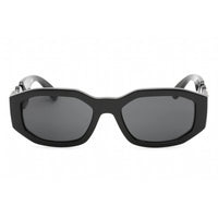 Versace Women's Sunglasses - Black/Dark Grey Plastic Aviator Frame | 0VE4361 542287 ,