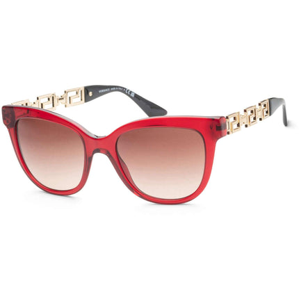 Versace Women's Sunglasses - Bordeaux Frame Brown Lens | VERSACE 0VE4394 388/1354 ,