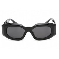 Versace Women's Sunglasses - Full Rim Black Plastic Oval Shape Frame | VE4425U 536087 ,