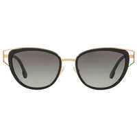 Versace Women's Sunglasses - Full Rim Black/Gold Cat Eye | VERSACE 0VE2203 14381153 ,