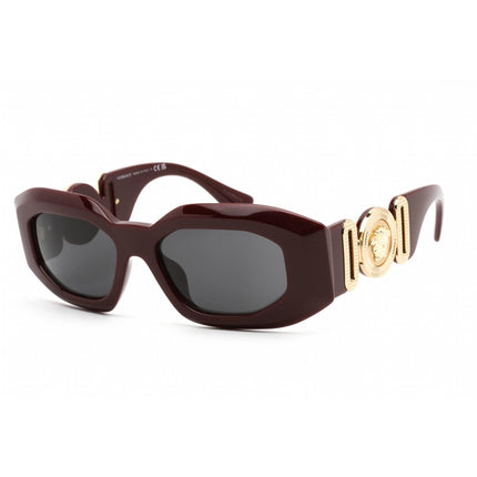 Versace Women's Sunglasses - Full Rim Bordeaux Plastic Oval Frame | VE4425U 536587 ,