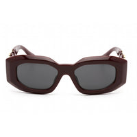 Versace Women's Sunglasses - Full Rim Bordeaux Plastic Oval Frame | VE4425U 536587 ,