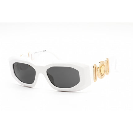 Versace Women's Sunglasses - Full Rim White Plastic Round Frame | VE4425U 314/87 ,