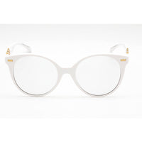 Versace Women's Sunglasses - Full Rim White Plastic Round Shaped | 0VE4442 314/M3 ,